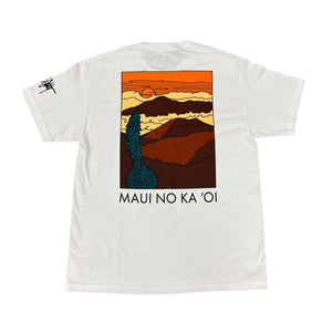 One Eighty Maui Haleakala Location Tee